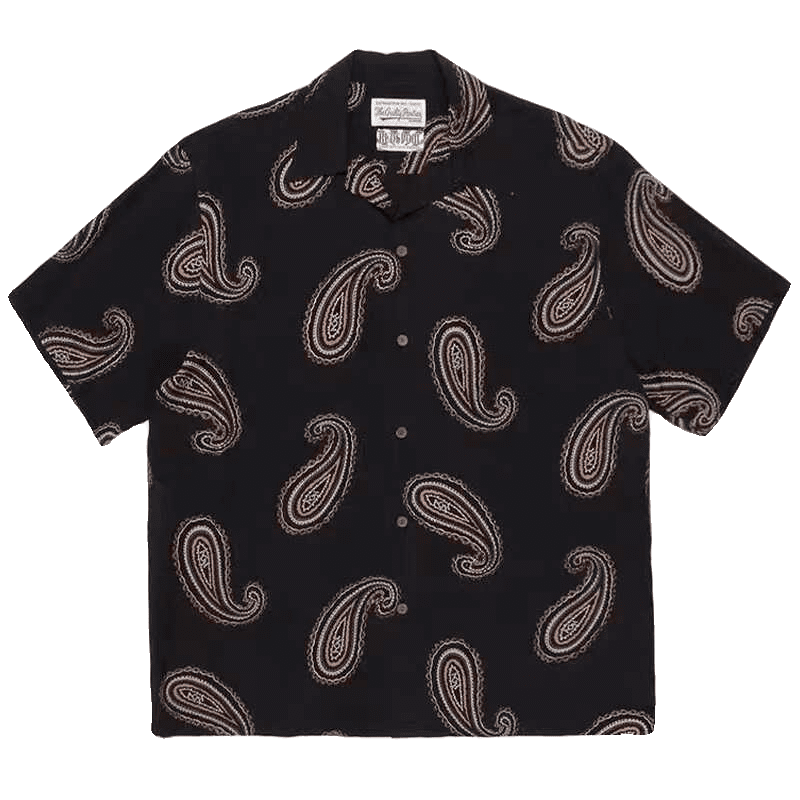 Wacko Maria Paisley Print Shirt