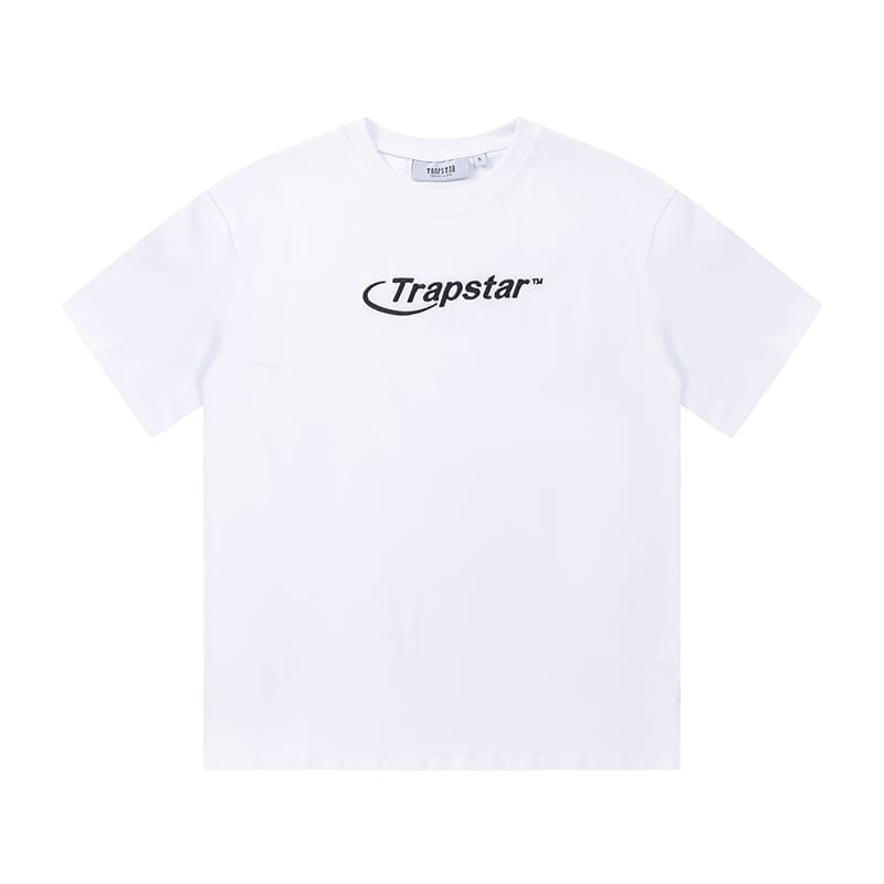 Trapstar Classic Logo Embroidered Short Sleeve T-Shirt for Men and Women
