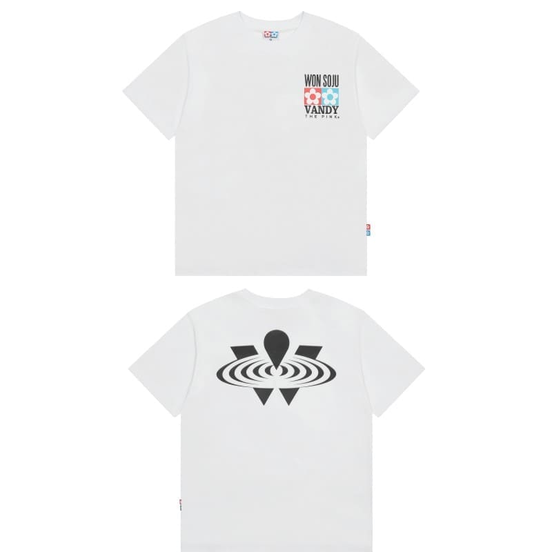 Vandythepink Black Letter W Tee