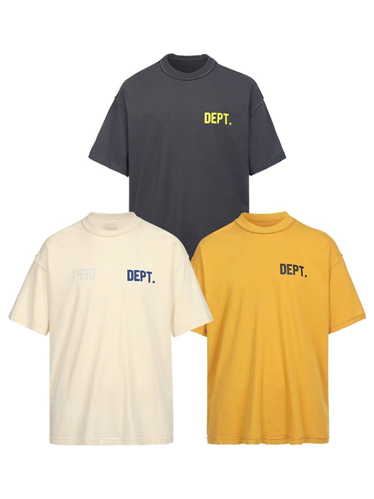 Gallery Dept Gd Fog Retro Distressed T-Shirt