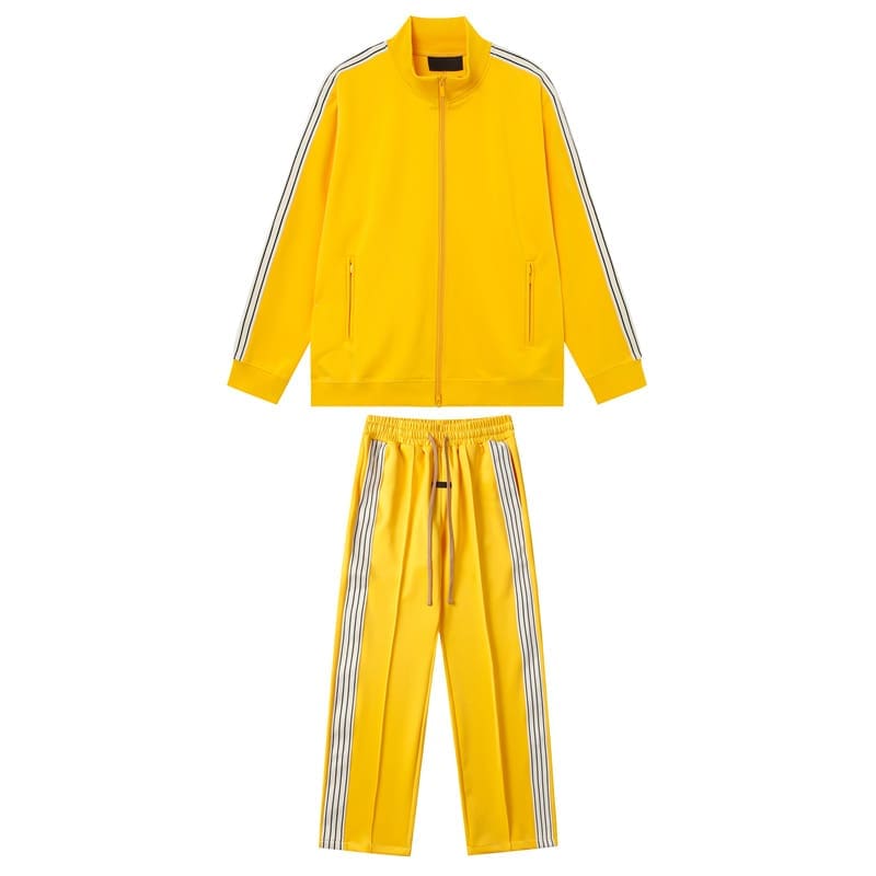 Fog Striped Collar Jacket Suit