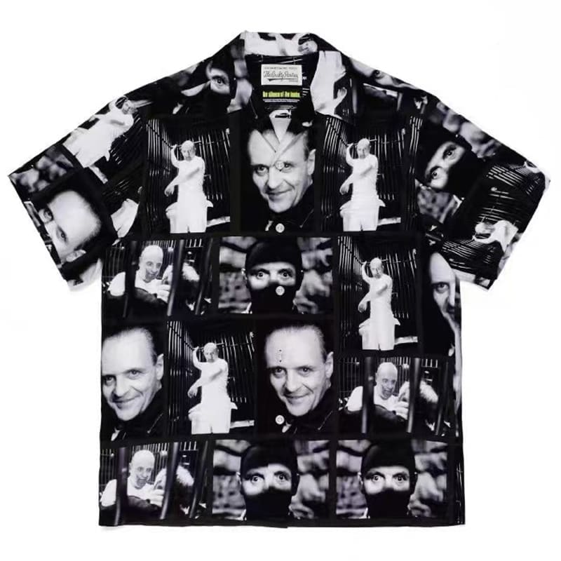 Wacko Maria Full Print Graffiti Short Sleeve Shirt