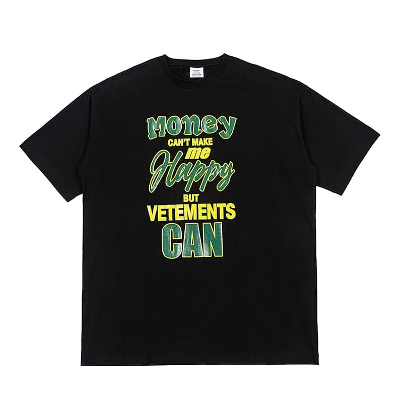 Vetements Letter Print Oversized Tee 2