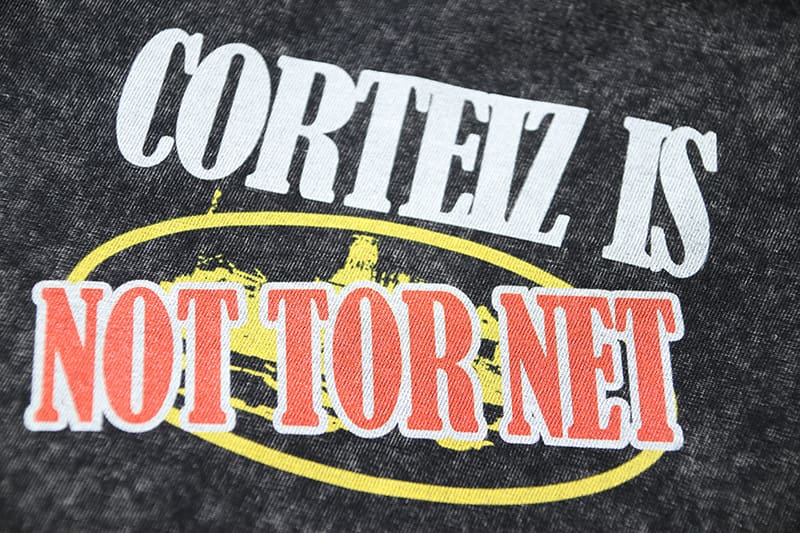 Corteiz Devil Island Washed Joint T-Shirt Short Sleeve Summer