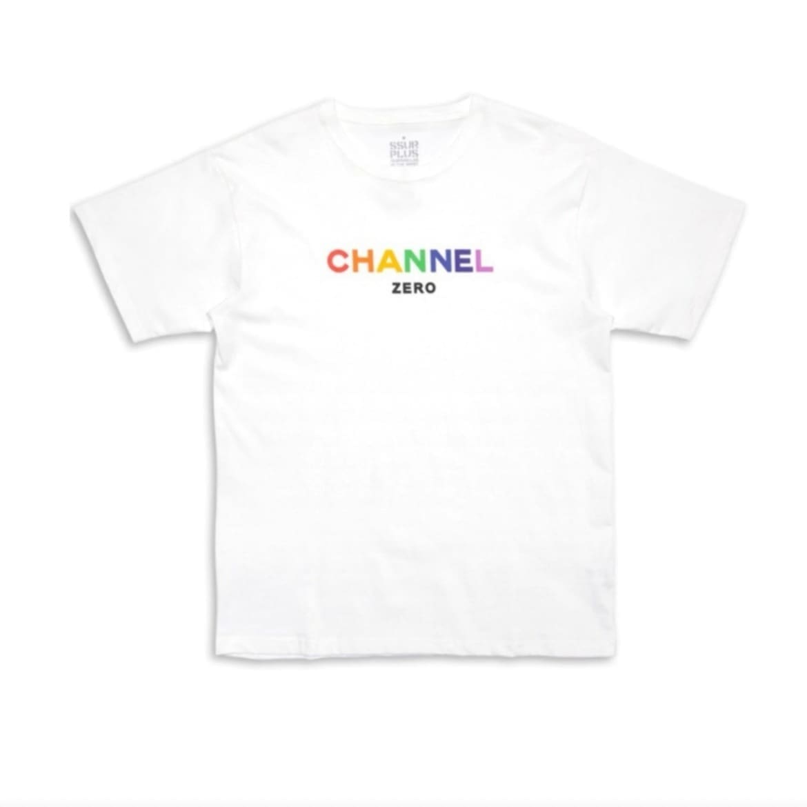 Clot X Ssur Blue And White Porcelain Tee