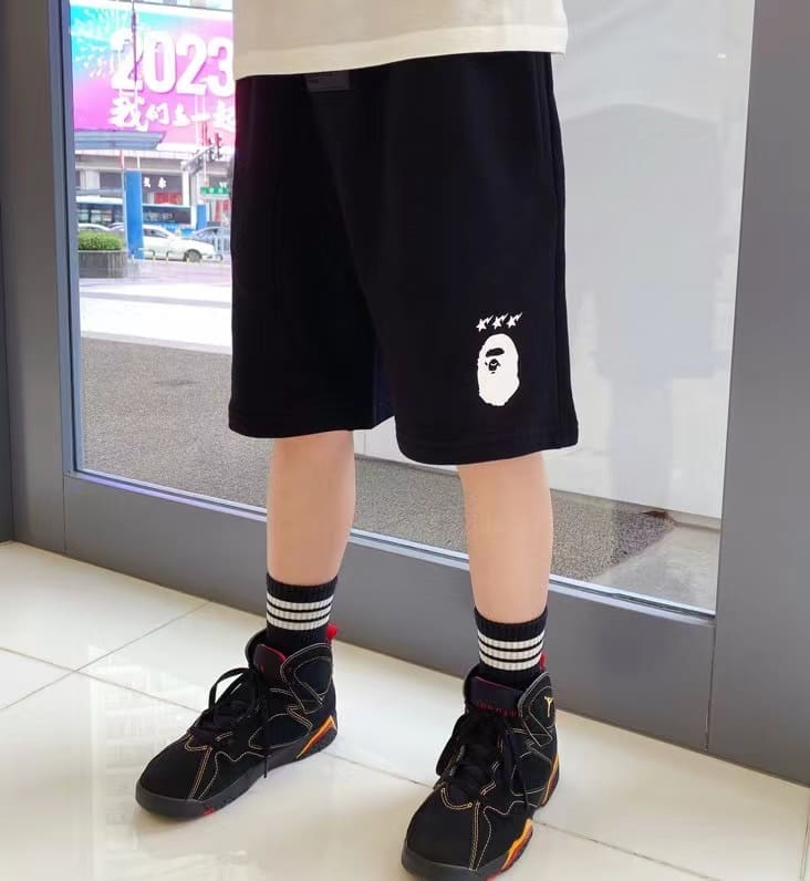 Bape Children’S Cotton Track Pants