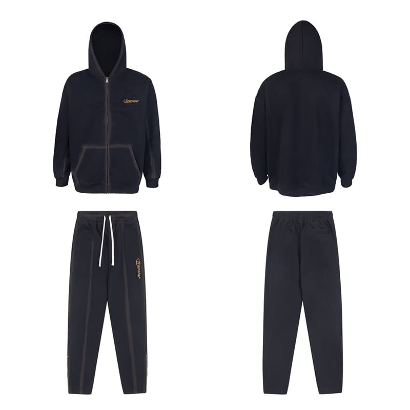 Trapstar Maychao New Affixed Cloth Embroidery Hooded Cardigan