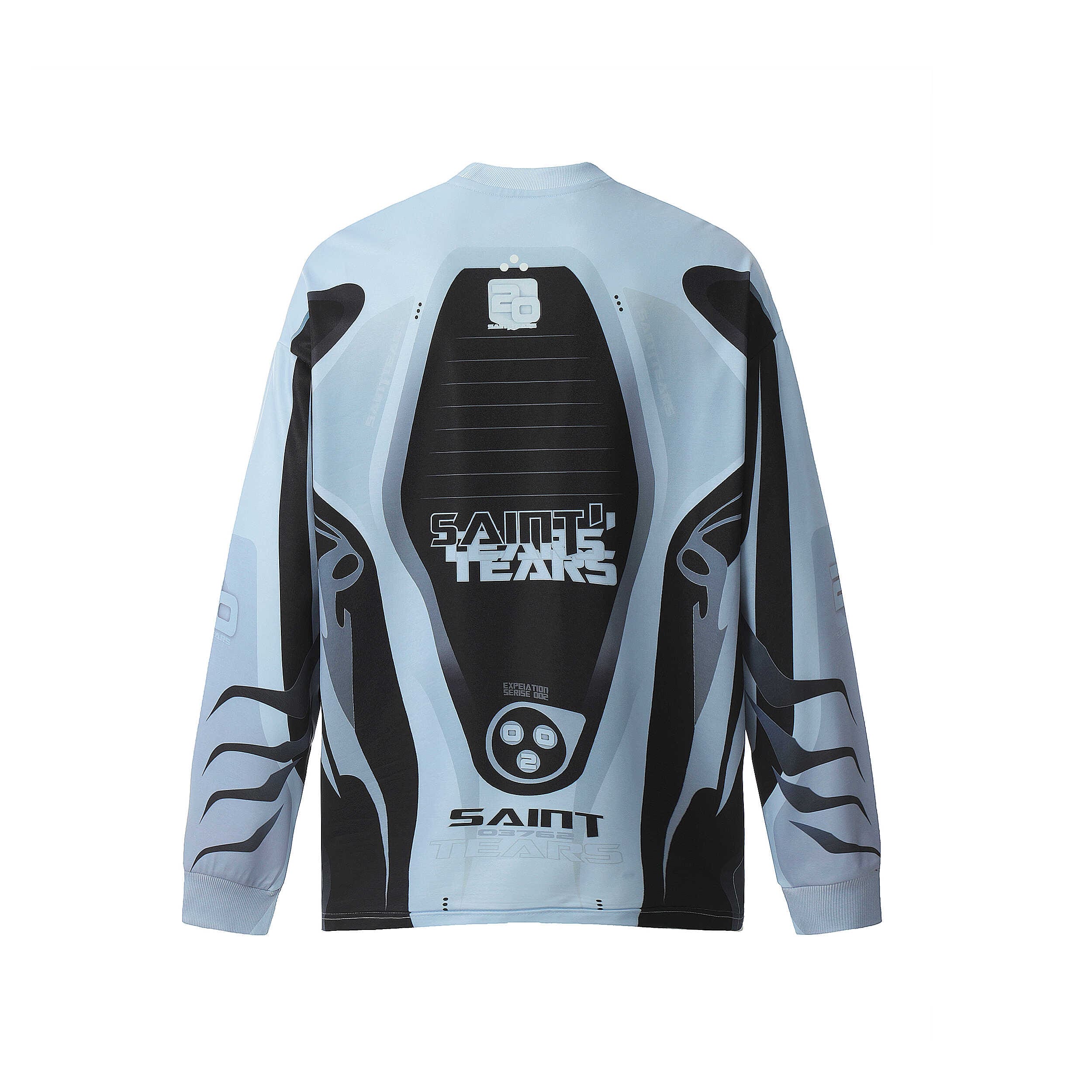 Saint Michael Denim Tears Full Print T-Shirt