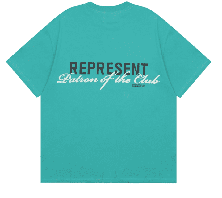 Represent London Slogan Print High Street Loose T-Shirt for Men and Women