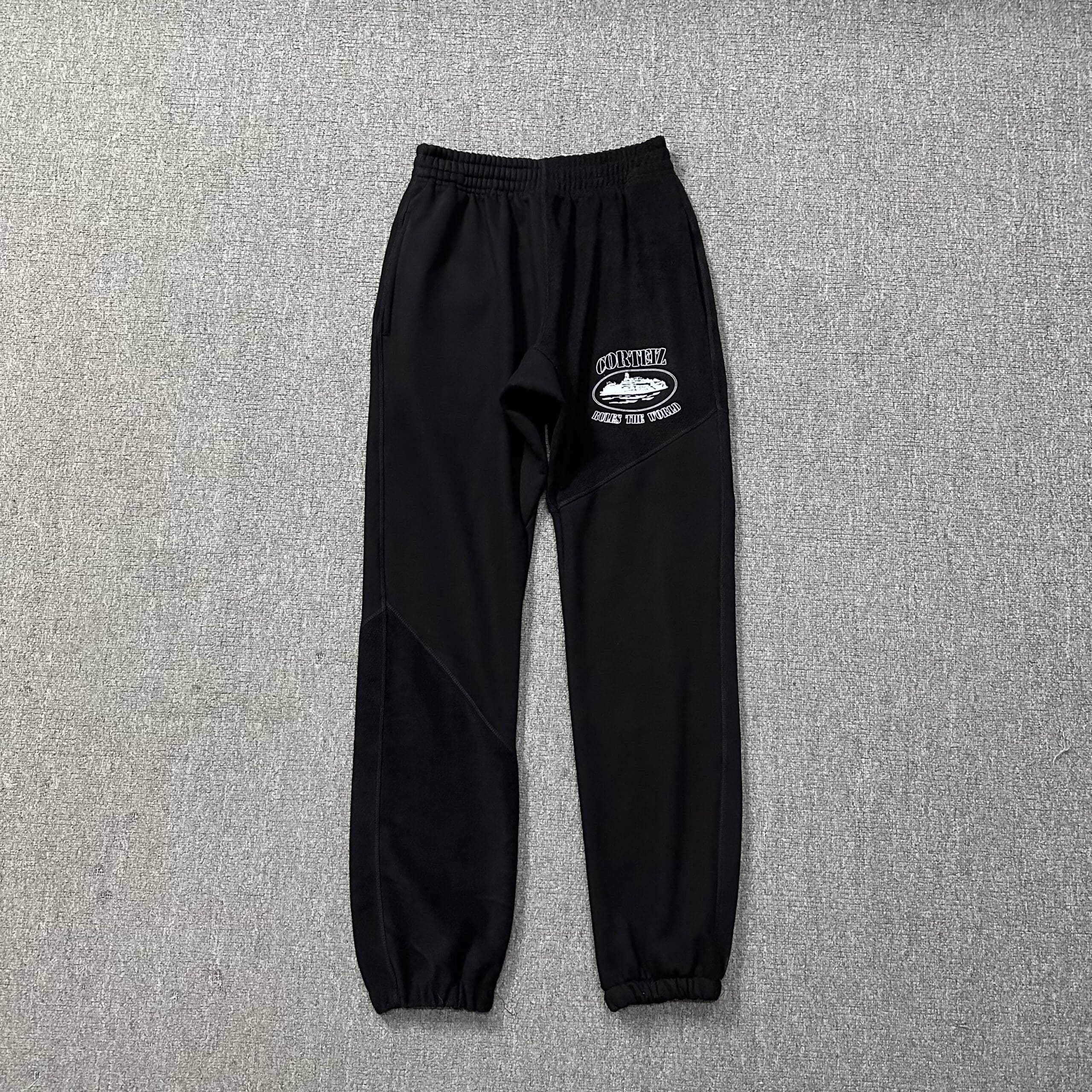 Corteiz Devil Island Fleece-Lined Sweatpants