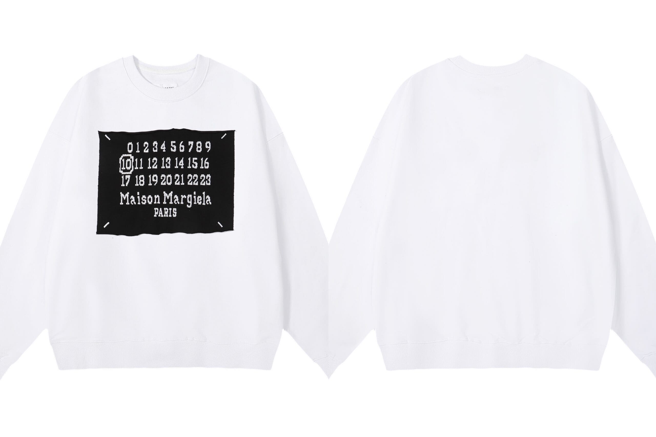 ma*s*n Ma*i*la heavyweight hooded sweater
