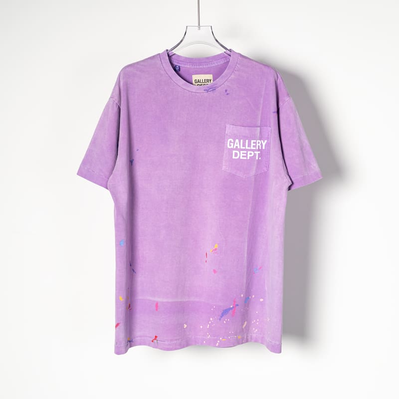 Gallery Dept Splash Ink Pocket T-Shirt