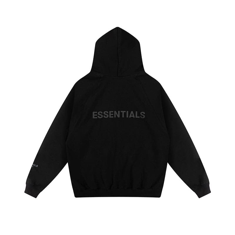 Essentials Fog High Street Zipper Cardigan Fleece Hooded Jacket