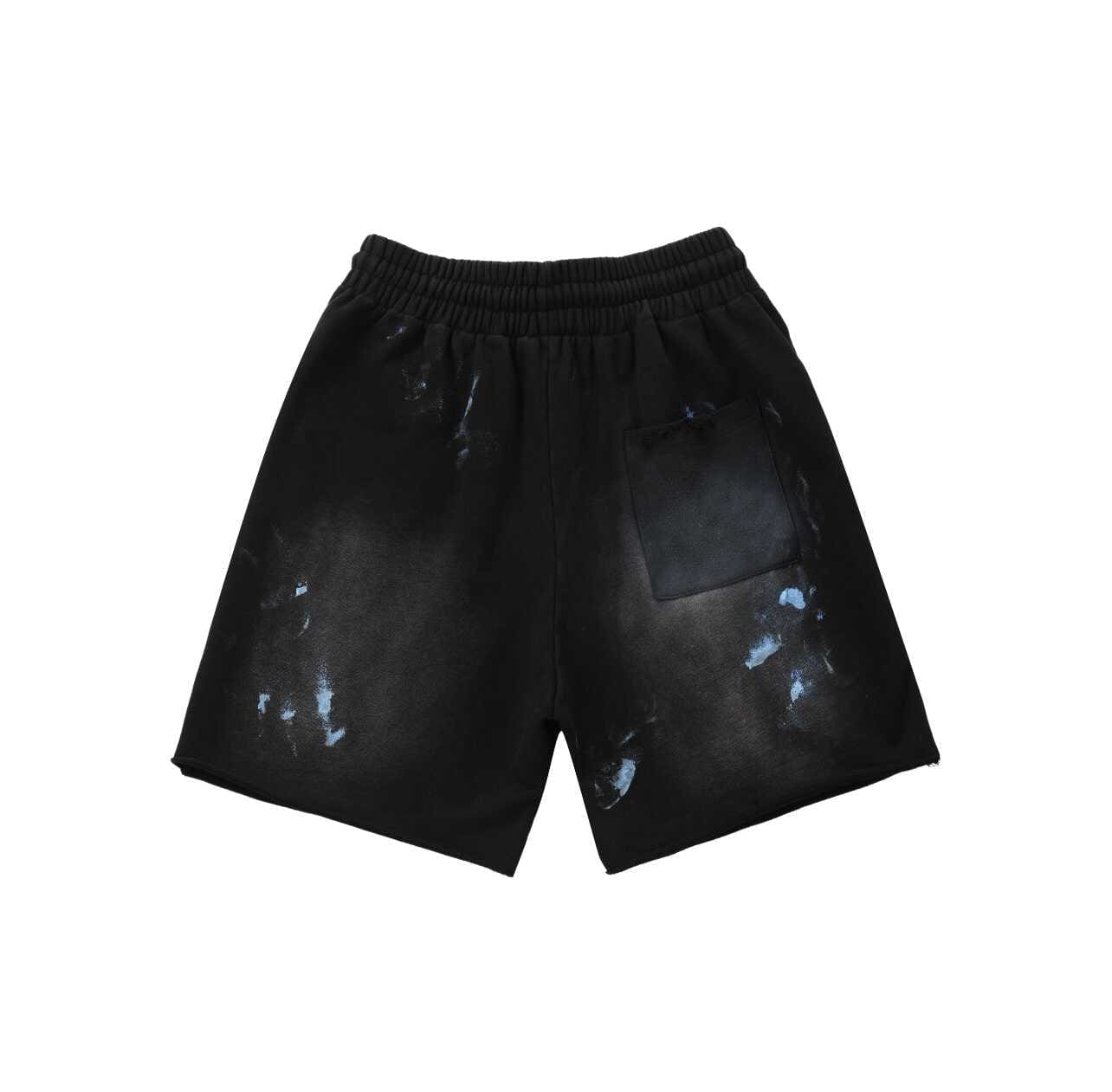 saint L**is 2024ss paint-splashing shorts