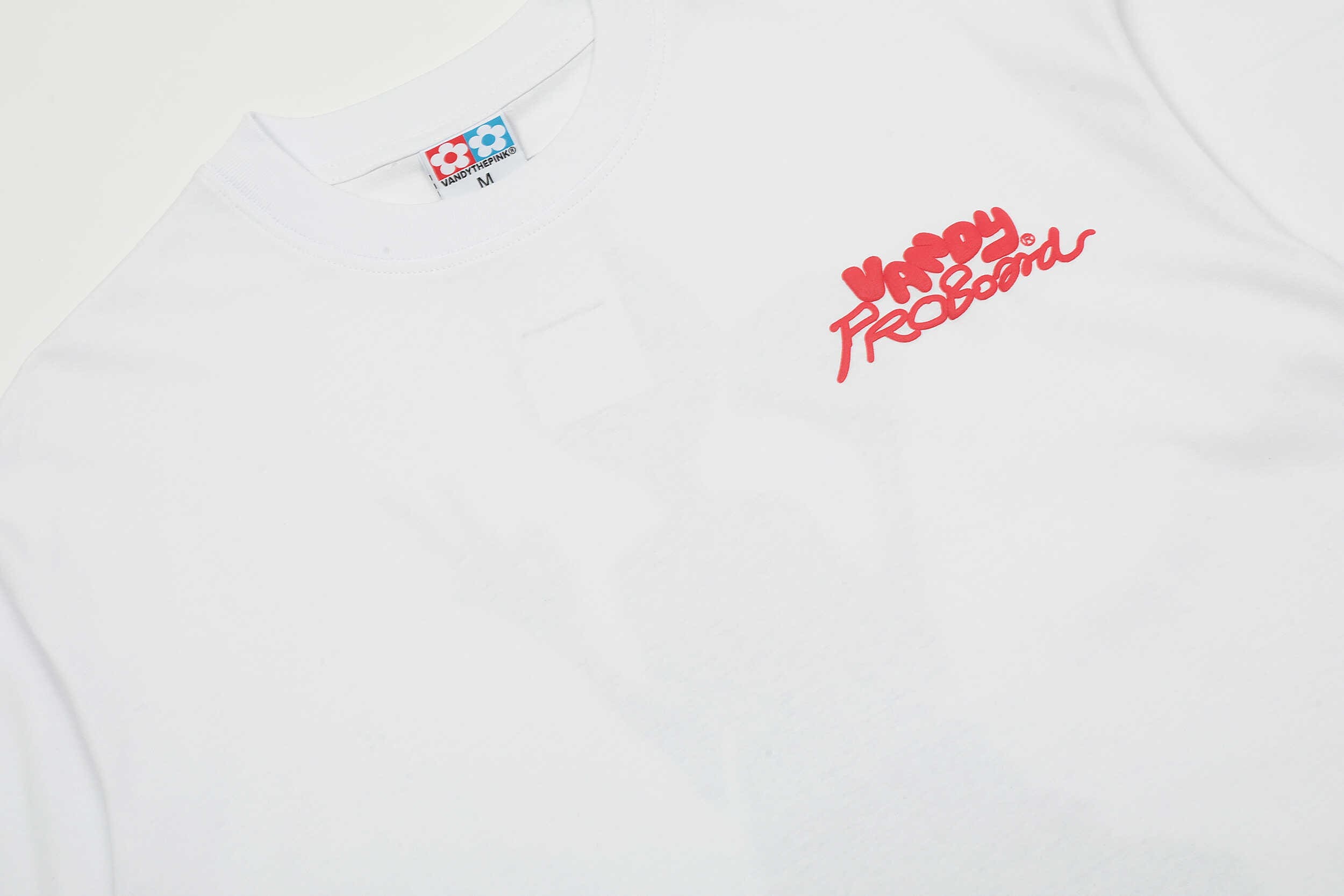 Vandyhepink Foam Letter Print Tee