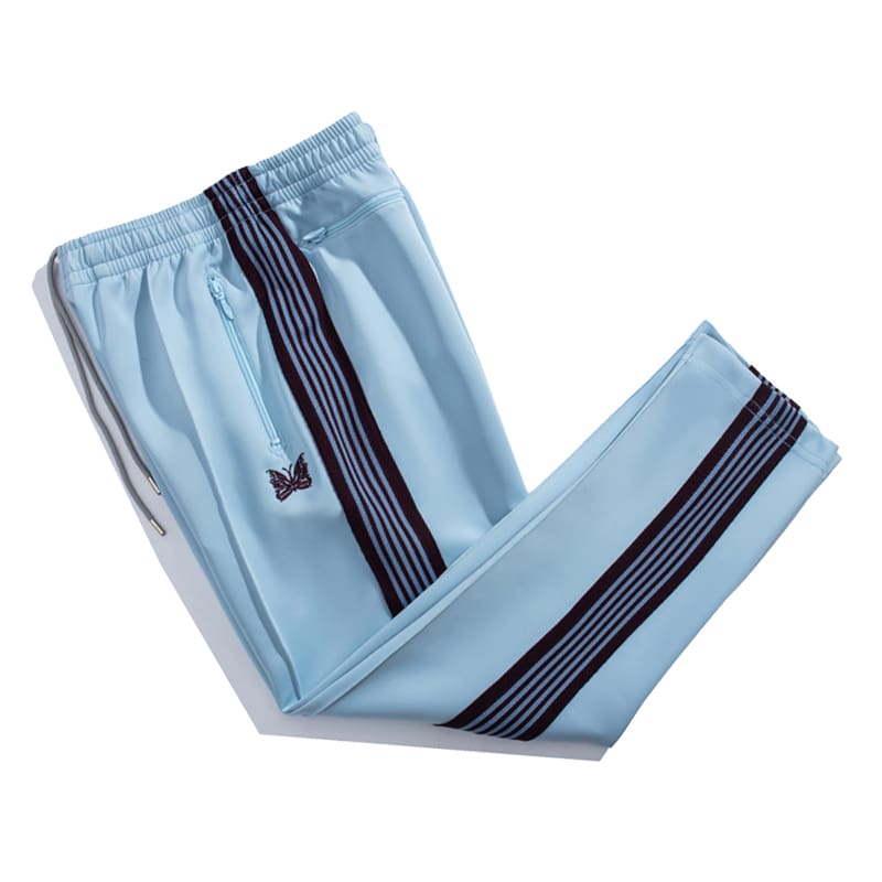 Needles Butterfly Embroidery Side Stripe Pants (Ins)