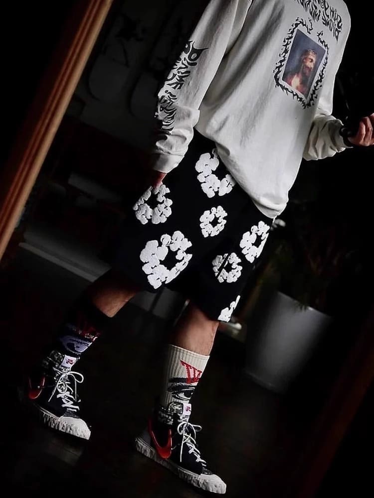 Denim Tears Foam Kapok Pirate Shorts