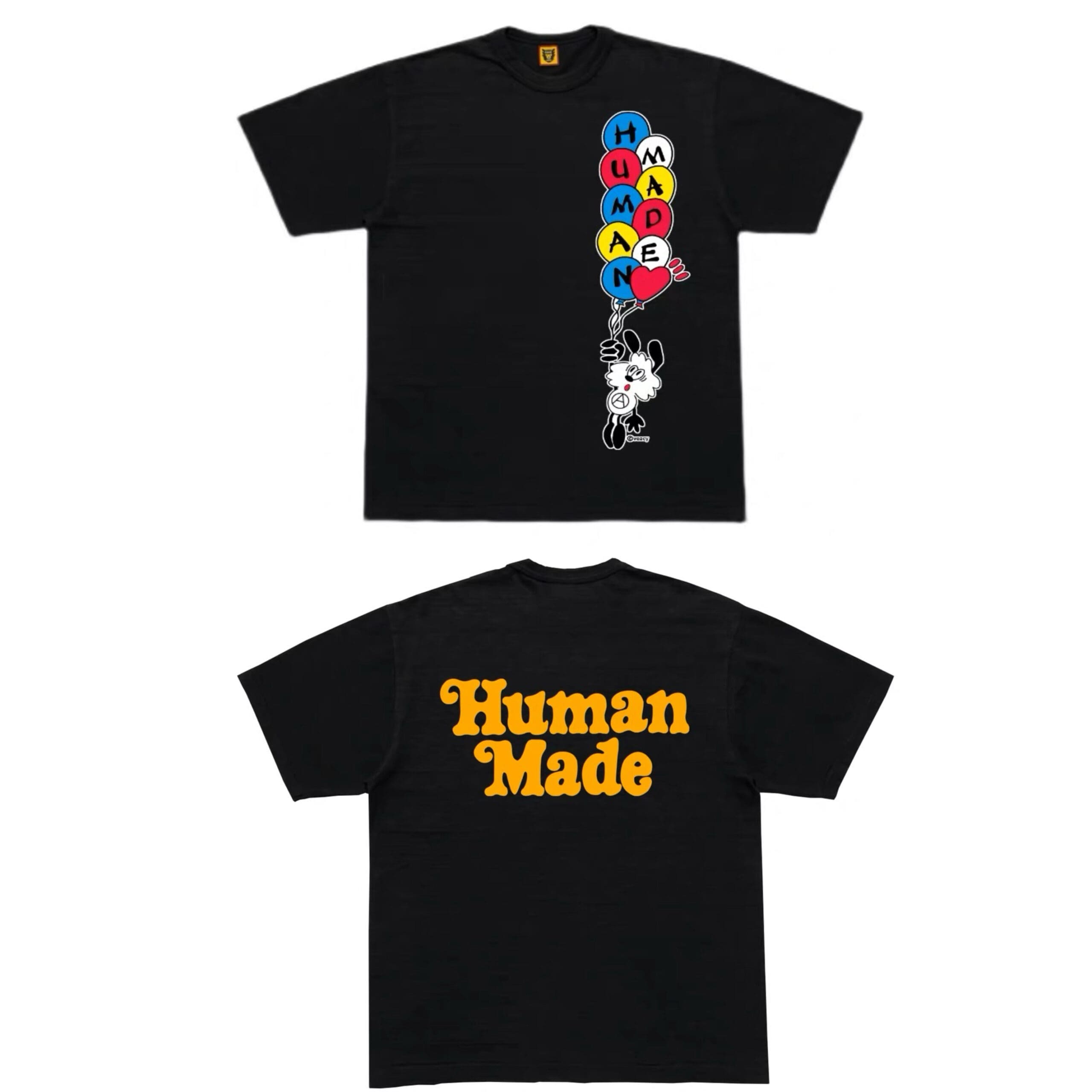 Hvm*n M*de slub cotton round neck tee
