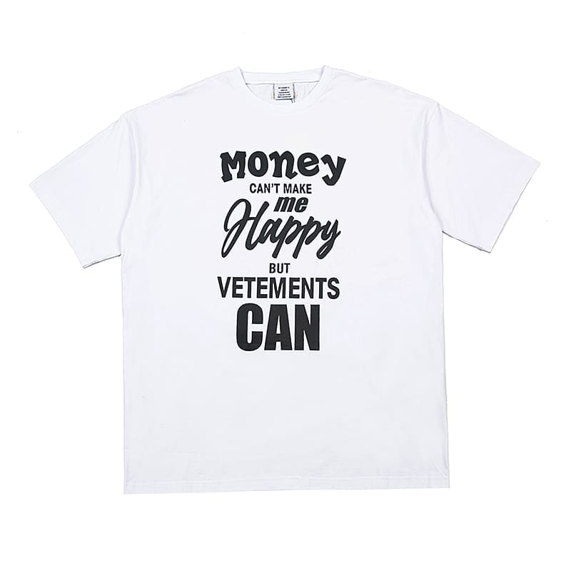 Vetements Letter Print Oversized Tee 2