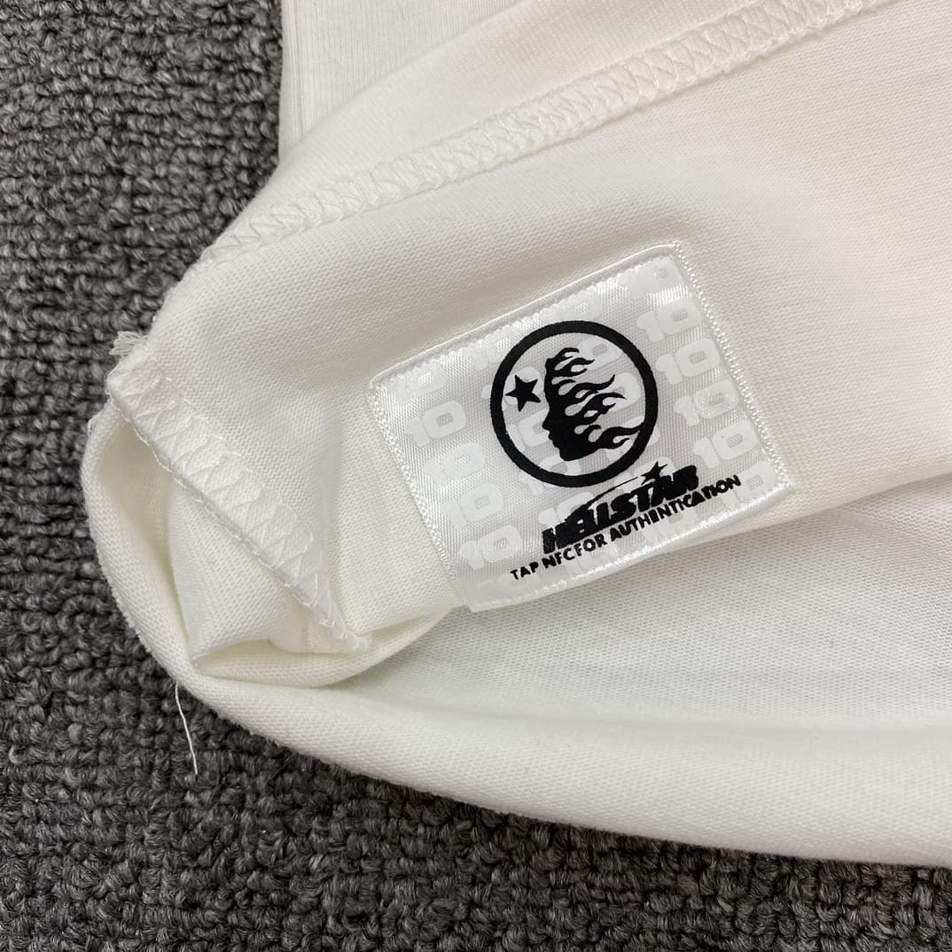 H*lst*r airbrushed bones longsleeve