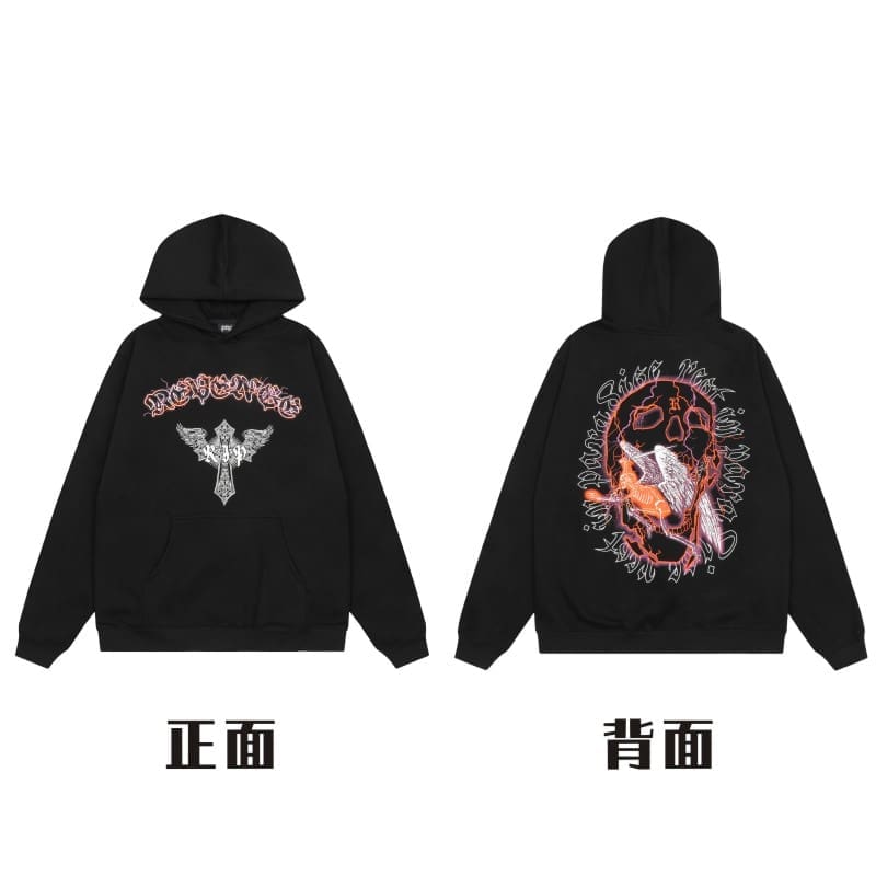 Revenge Fog High Street Skull Hoodie