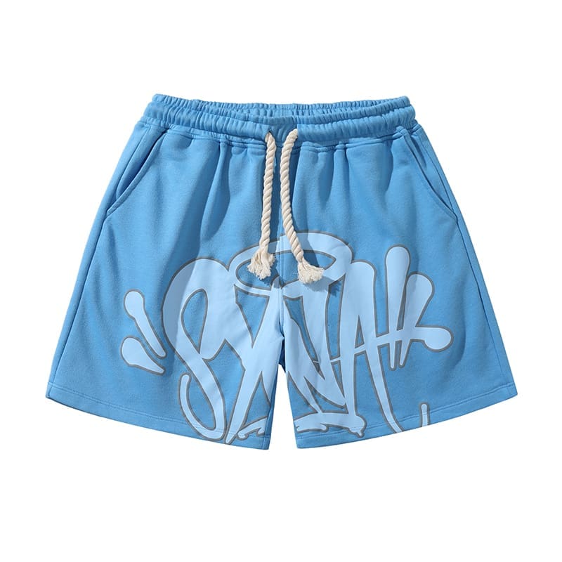 Synaworld Drill Style Hip Hop Shorts Set