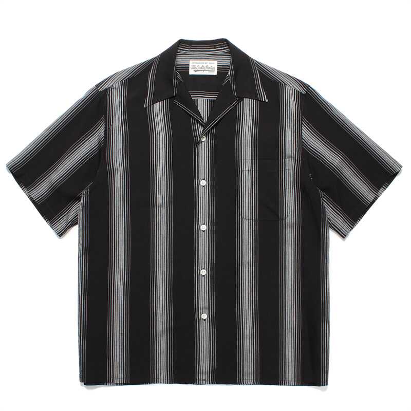 Wacko Maria Summer Stripes Print Shirt