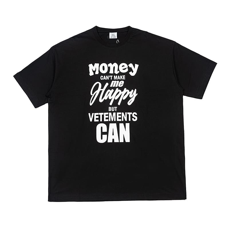 Vetements Letter Print Oversized Tee 2
