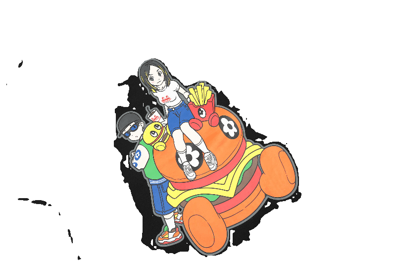 Vandyhepink Letter Print Tee 2