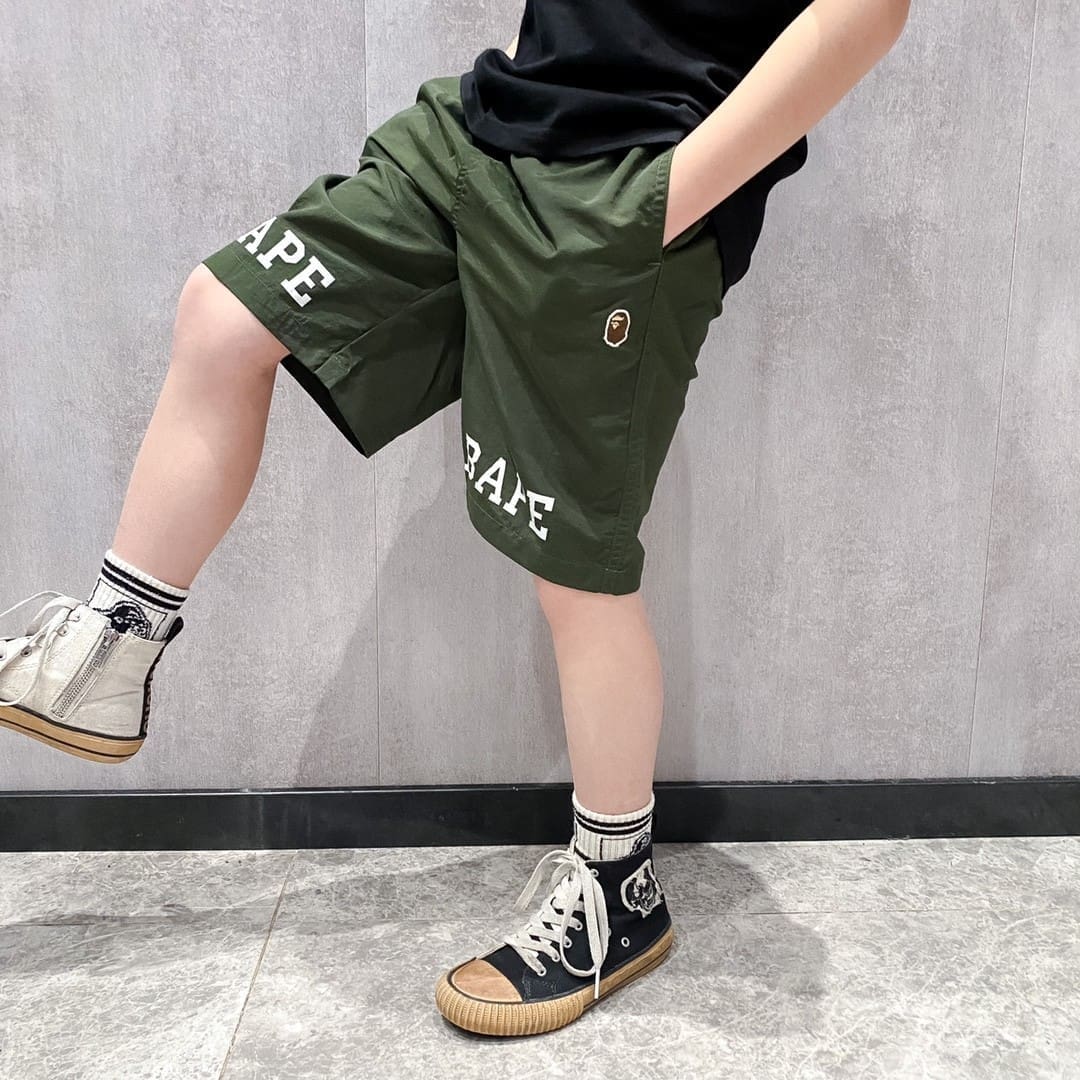 Bape Children’S Printed Cotton T-Shirt