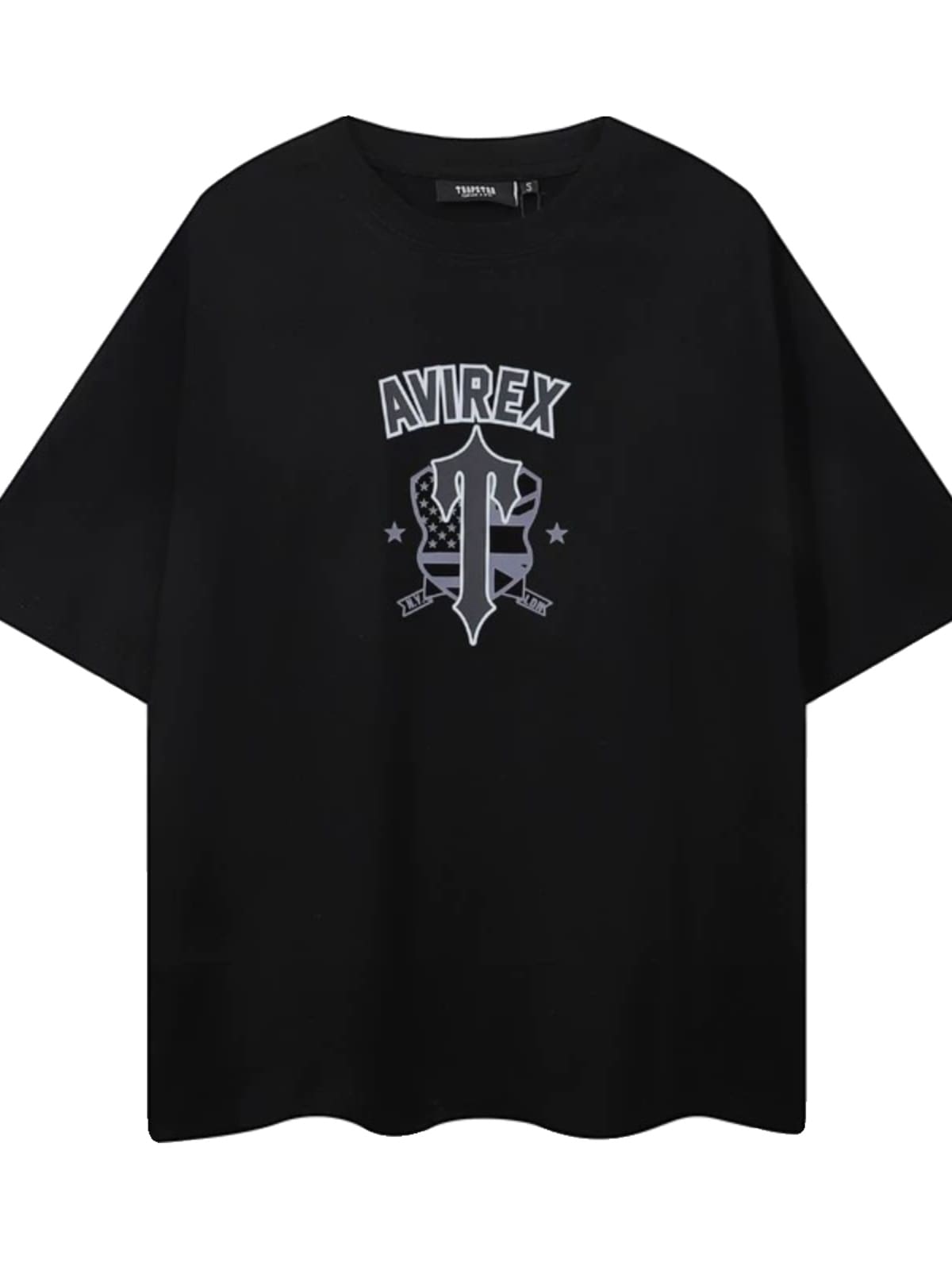 Trapstar 2024 New Letter Printed Loose-Fitting High Street T-Shirt Summer