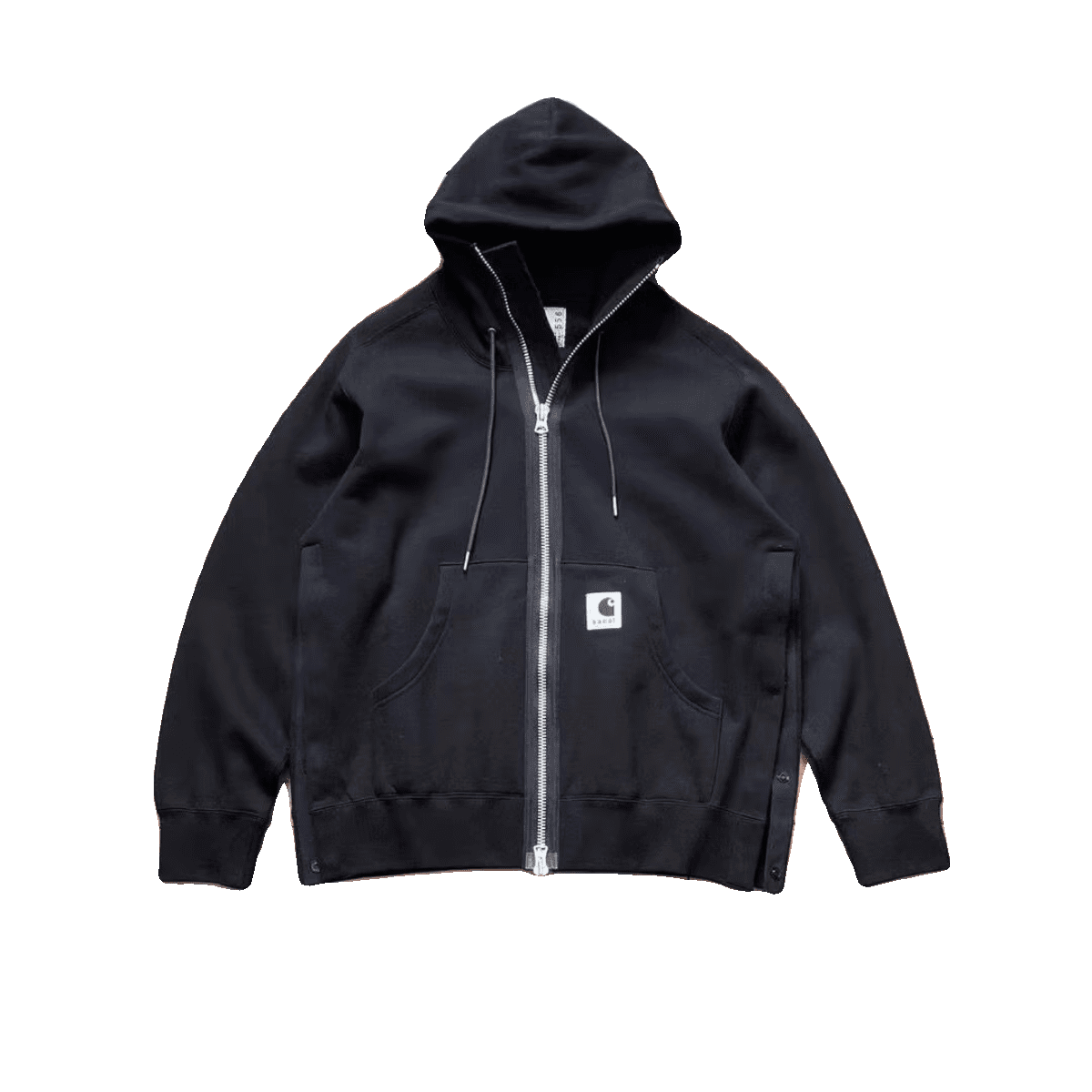 Sacai X Kaha Co-Branded Fleece Hoodie