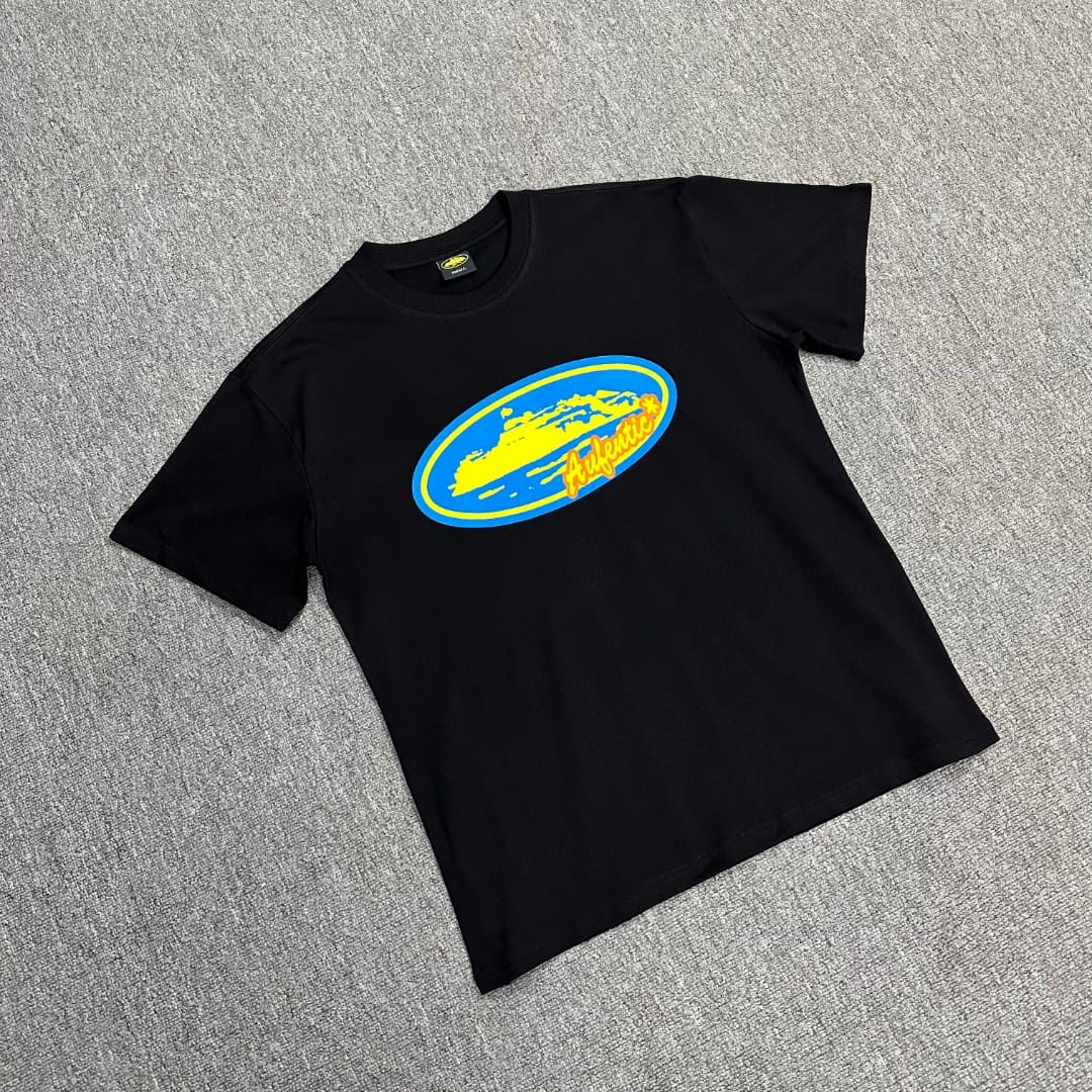 Corteiz Artillery Fun Pattern Letter Print T-Shirt Hip Hop Style