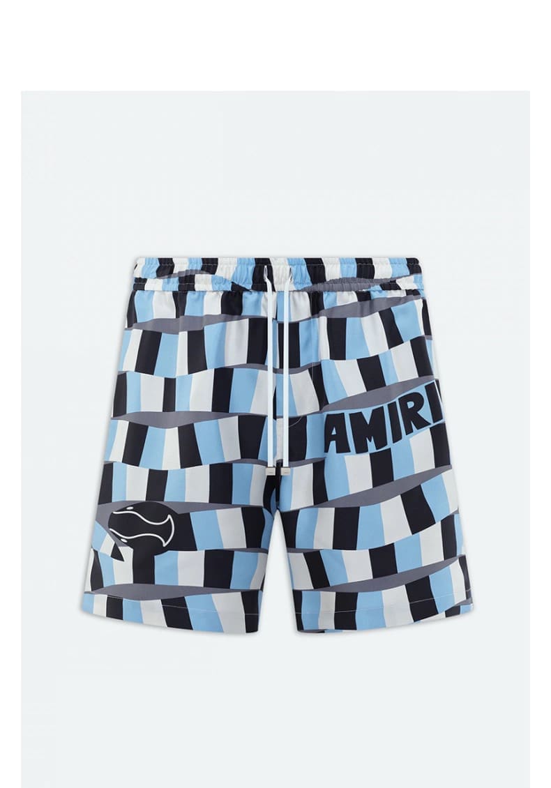 Amiri Fw24 Letter Print Polo Shirt