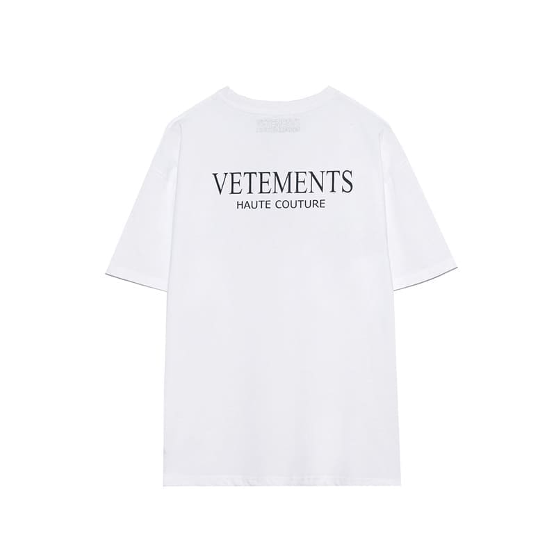 Vetements Letter Printed Oversized Tee