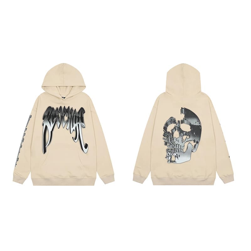 Revenge Keel Smoke Skull Hoodie