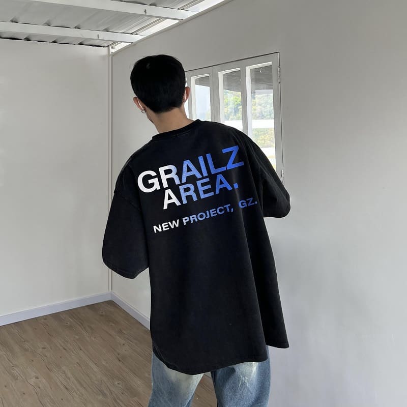 Grailz Talk Color Changing Letter Tee