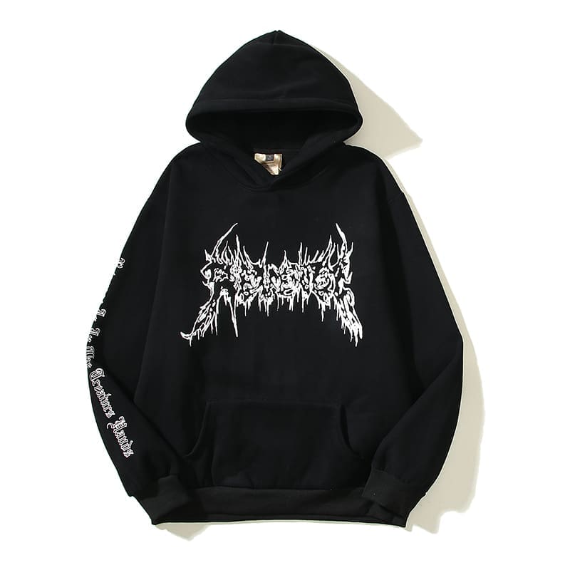 Revenge Dark Style Skull Hoodie