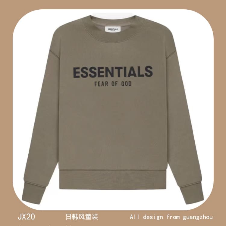 Essentials Kids’ Long Sleeve Pullover