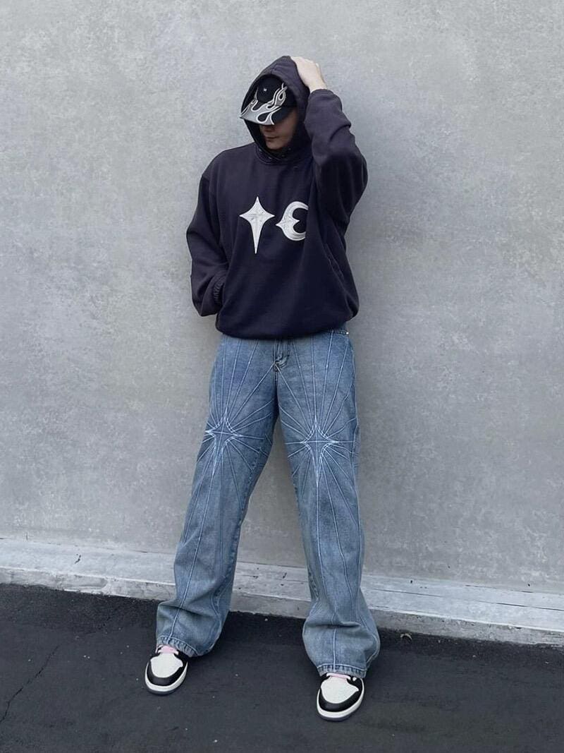 Thugclub Pu Jia Fan Style Jeans