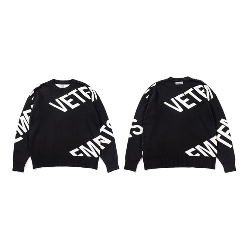 Vetements Klein Blue Sweater