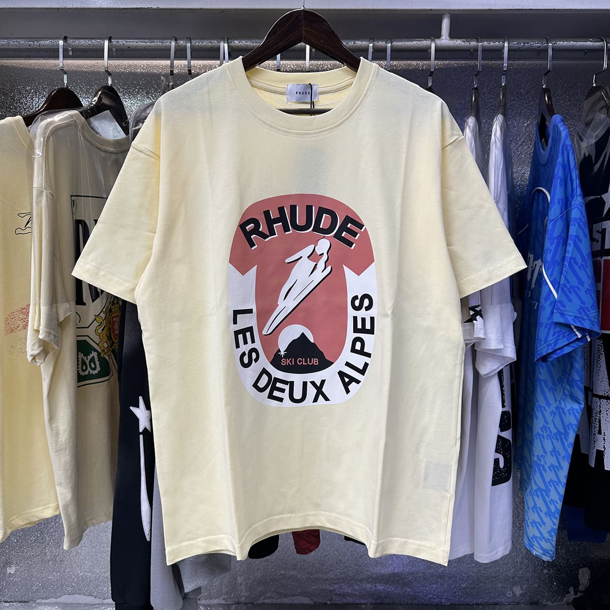 Les Deux Alpes Logo-Print Tee