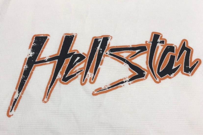 H*lst*r logo print long sleeve tee