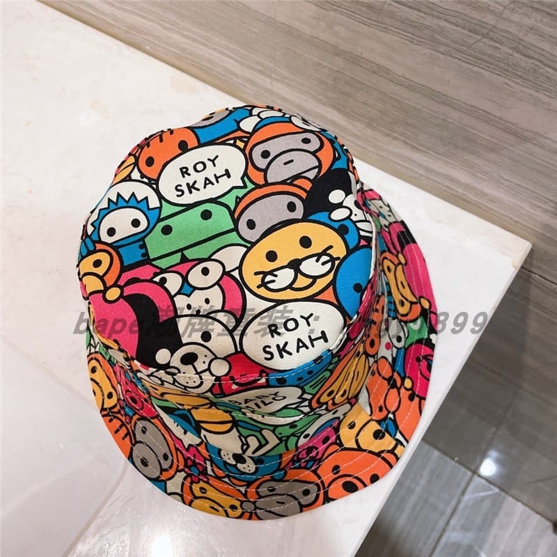 Bape Summer Ape Head Bucket Hat