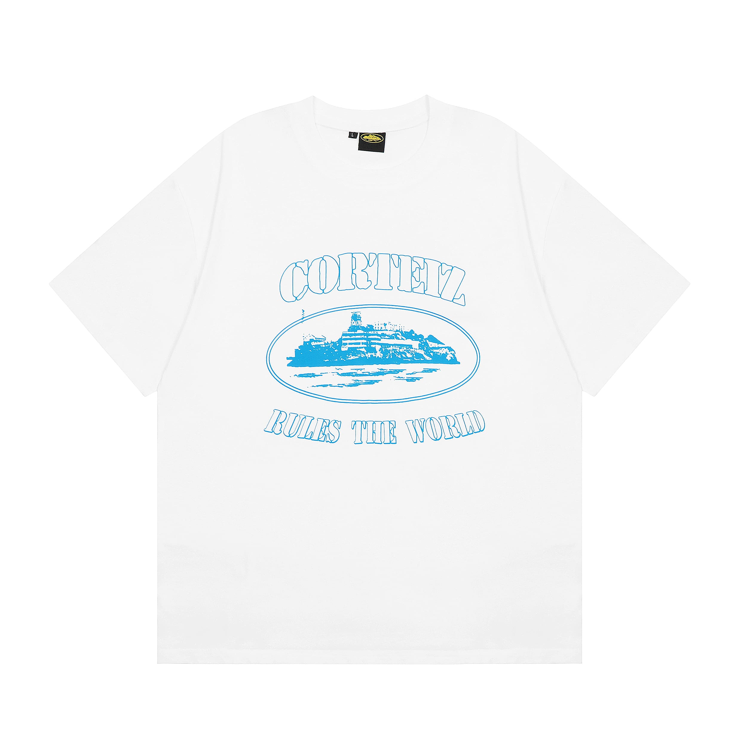 Corteiz Devil Island Sailing Short Sleeve T-Shirt High Street Summer Style