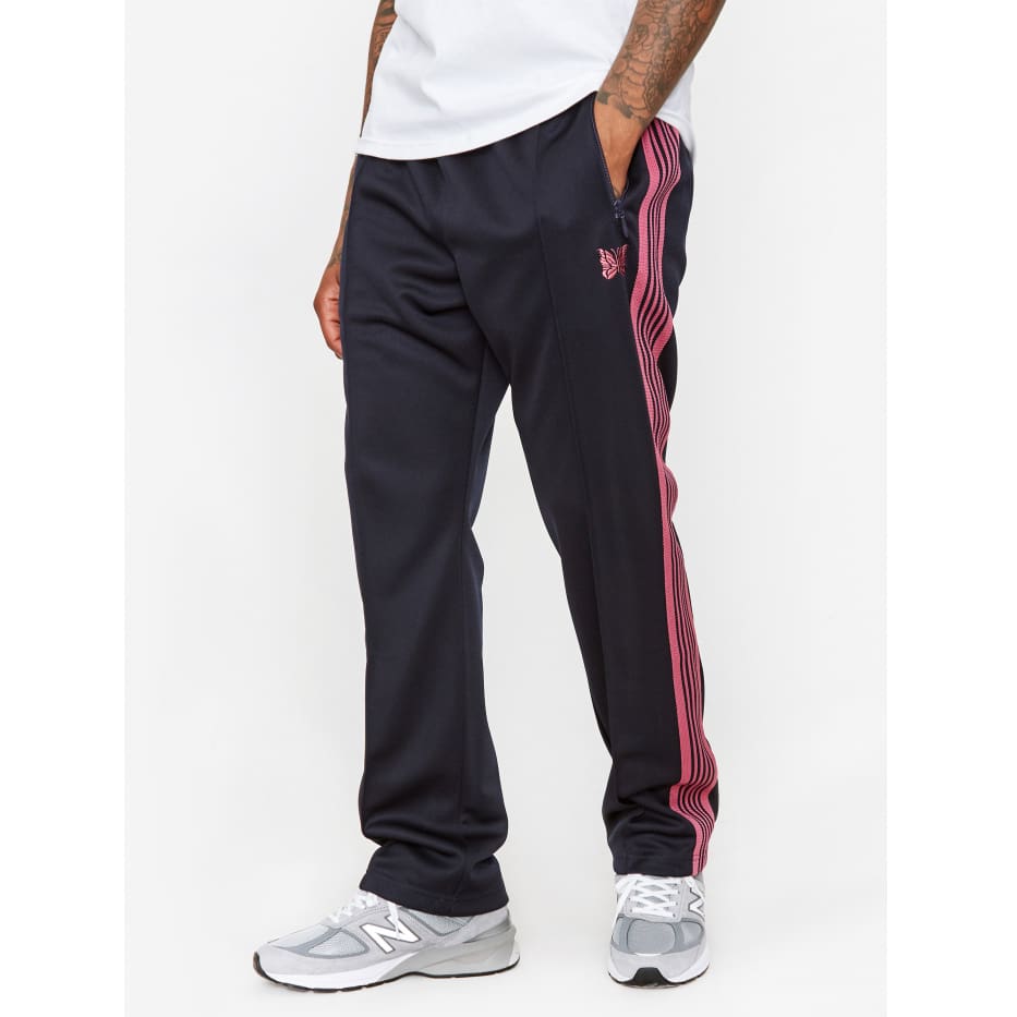 Needles Butterfly Embroidery Side Stripe Pants (Style 3)