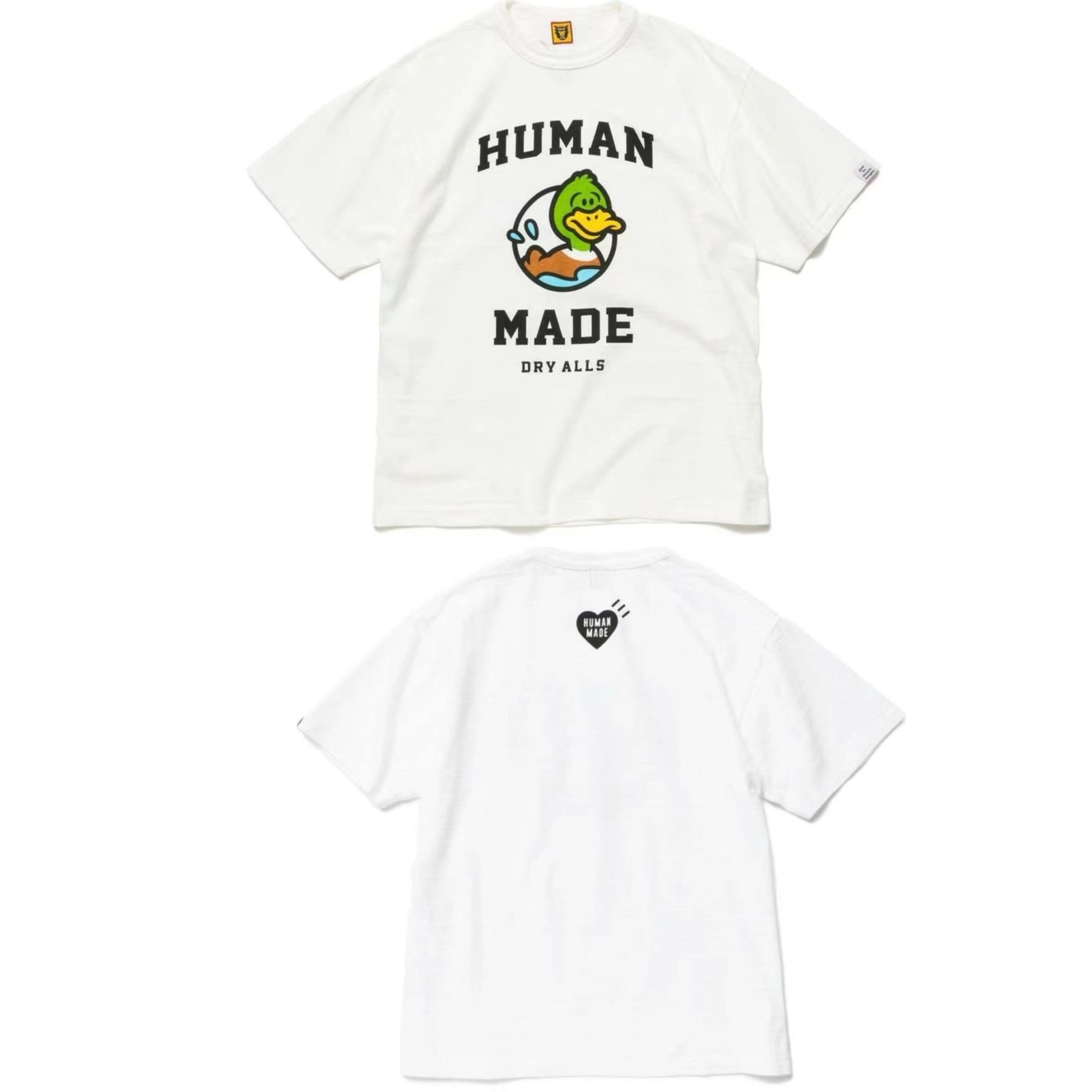 Hvm*n M*de slub cotton round neck tee