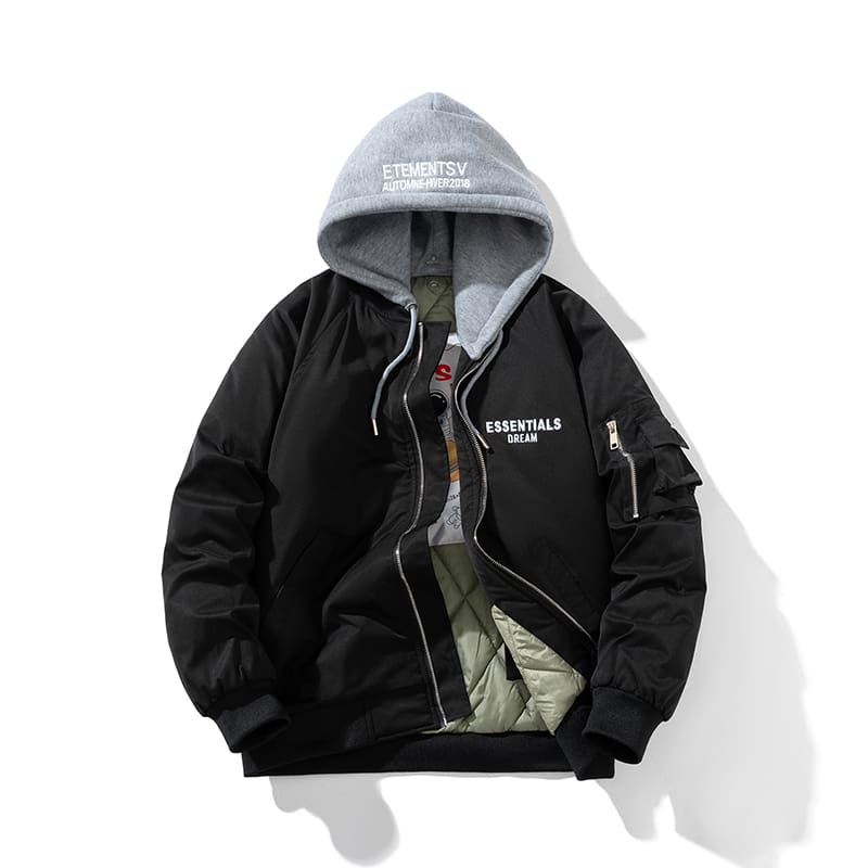 Essentials Baseball Uniform Couple Coat