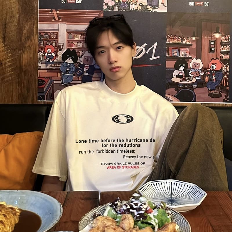 Grailz Talk Graphic Letter Tee