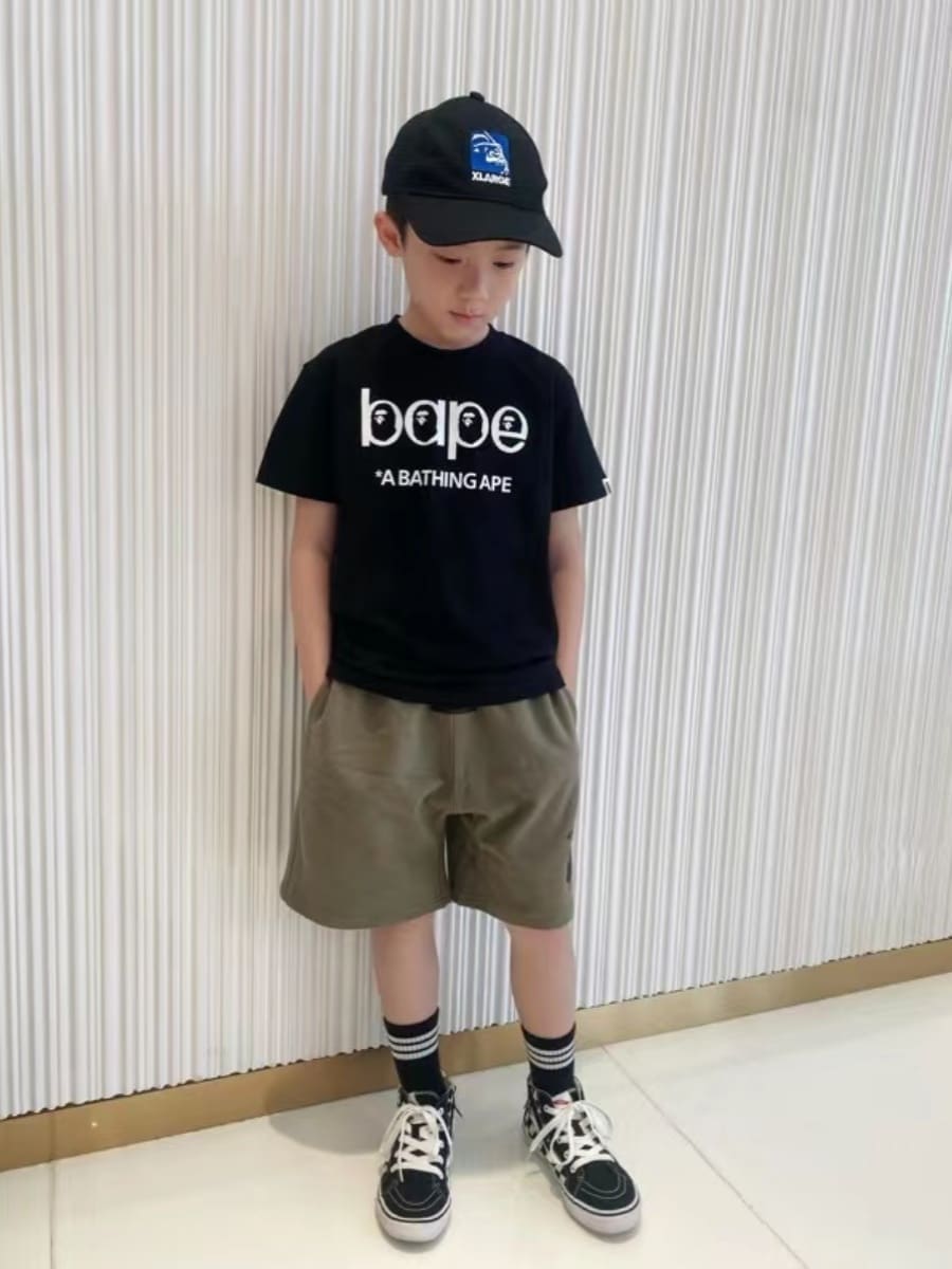 Bape Children’S Cotton Track Pants